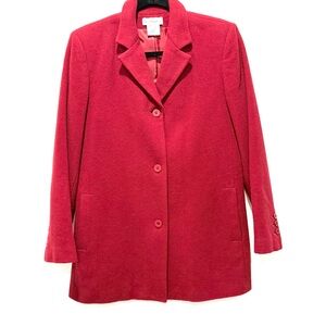 Harve‎ Benard Women's Vibrant Red Blazer